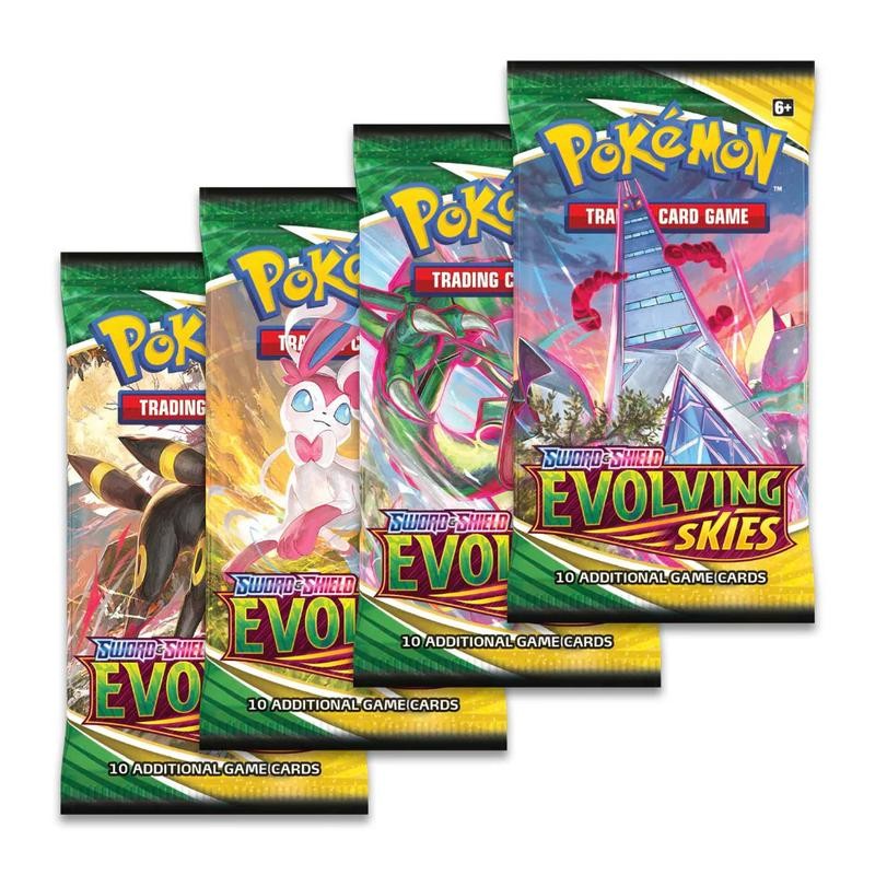 Evolving Skies Booster Pack (Opened LIVE):_1 Booster Pack