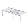 Redrubbit Cabinet Storage Shelf Rack, Expandable Metal Rustproof Kitchen Counter