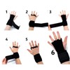 Weight Lifting Hand Grip 3 Holes Leather Gymnastics Grips Hand