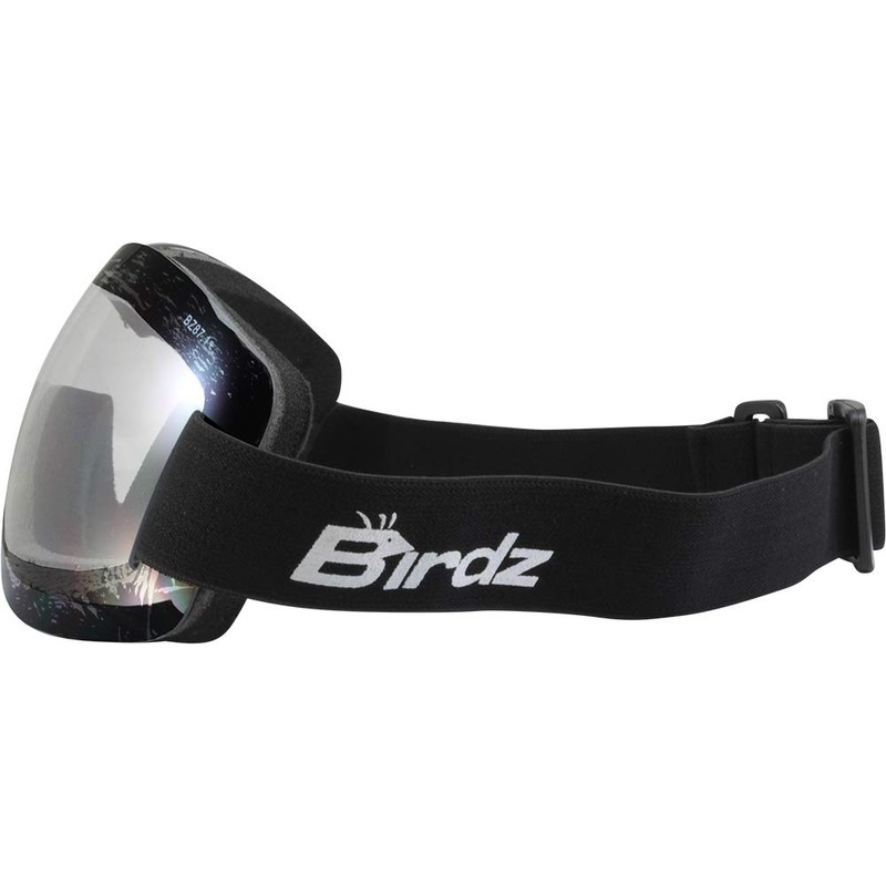 Birdz Eyewear Starling Skydiving Motorcycle Goggles Frameless 2 Pairs Clear