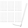 30 Pcs Ballpoint Pen Refills, Replaceable Retractable Black Ink Ballpoint