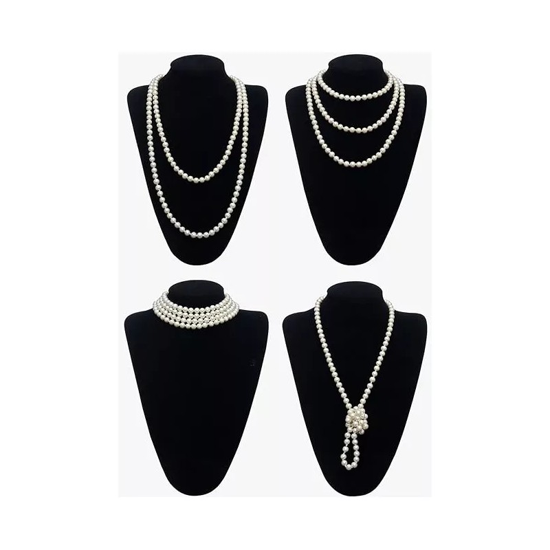 Nasjac Accesorios Mujer Kit Fiesta Gatsby Disfraz Vintage Epoca 1920s