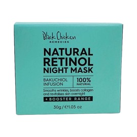 Black Chicken Remedies Natural Retinol Night Mask, 30g
