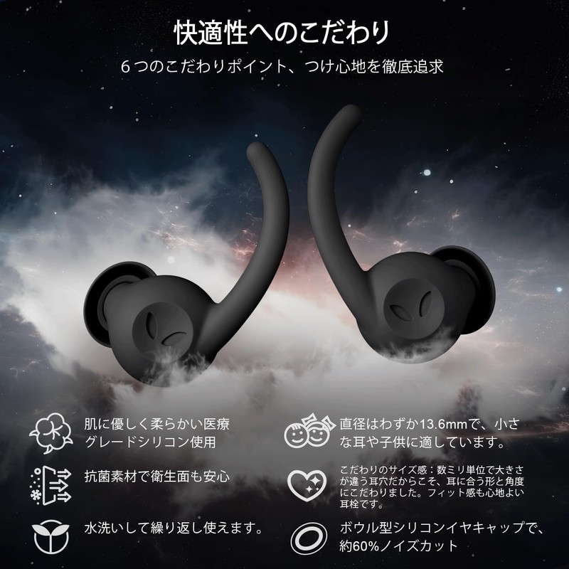 [2024 New] Ear Plugs for Sleep, Sound Insulation, Noise Reduction,