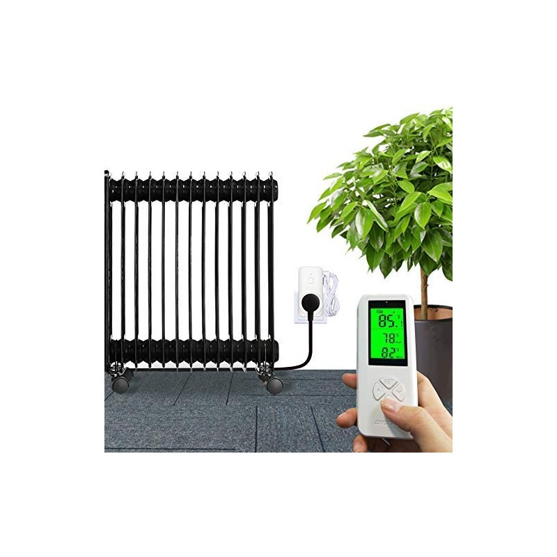SENSTREE Wireless Thermostat Outlet, Temperature Control Outlet Heating and Cooling