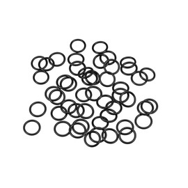 sourcing map Nitrile Rubber O-Rings 12.5mm OD 9.5mm ID 1.5mm Width, Metric Nitrile Rubber Sealing Gasket for Automotive Machine Plumbing, Pack of 50