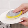 Dishes Scrub Sponges, 20pcs Double-Side Kitchen Scouring Pads Non Scratch
