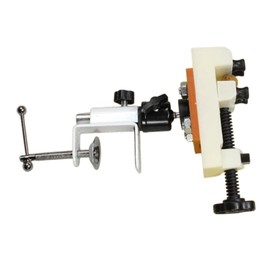 F Fityle Jaw Bench Clamp Sculpture Craft Carving Tool Small Workbench Tool Mobile Fixed Clamp for Jewelry Repair Fixing Small Part DIY