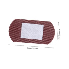 Minkissy Tiny Round Bandages Breathable Fabric 50pcs Spot Bandages for Face Hands Travel Protection