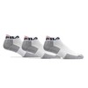 Fila Unisex 3-Pack Super Performance Drymax Low Cut with Tab