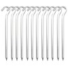 Tent Pegs, 12Pack 7Inch Tent Stakes Heavy-Duty Aluminum Tent Pegs