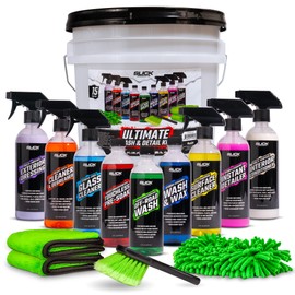 Slick Products Ultimate Wash & Detail Kit (15 Piece)