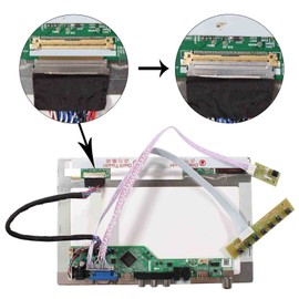 HDMI VGA AV USB LCD Control Panel Work for 17.3 Inch LP173WD1 B173RW01 LTN173KT01-A01 N173FGE-L21 N17306-L02 1600x900 40Pins LCD Screen