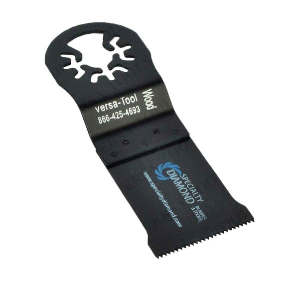 Versa Tool DB25A 35mm HCS Wood Cutting Multi-Tool Saw Blades