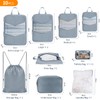 Vailge Compression Packing Cubes for Suitcases and Backpack, 10-Set Travel