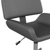 Martha Stewart Tyla Armless Swivel Task Chair for Home Office