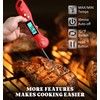 Meat Thermometers, DOQAUS Instant Read Food Thermometers for Cooking, Digital