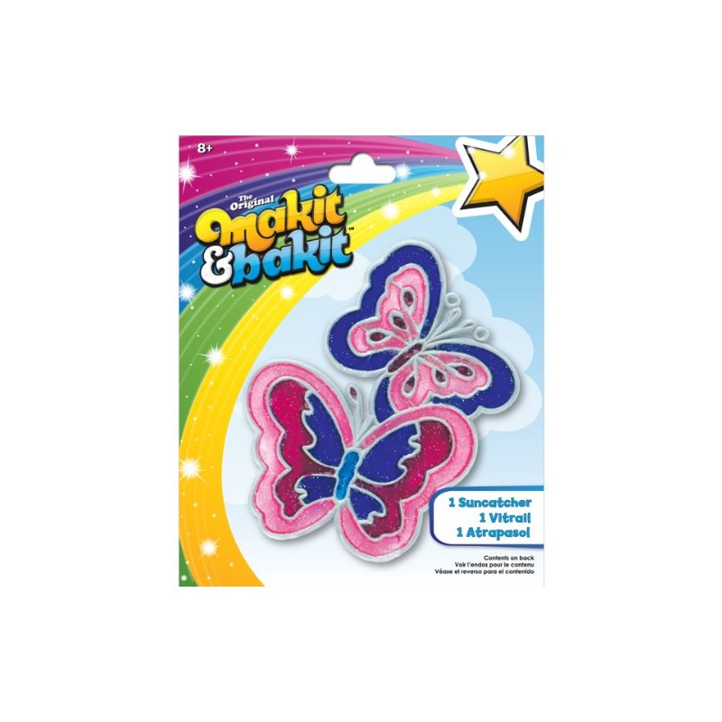 Makeit Bakeit Suncatcher Glitter Butterflies