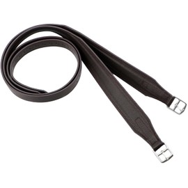 Jeereal Stability Stirrup Leathers for English Saddle Wide Body English Stirrup Leathers for Equestrian Riding (Dark Coffee, 62" / 155cm)