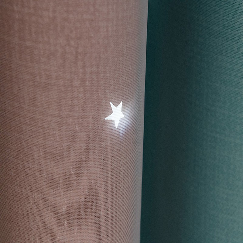 Double Layer Hollow living Room Dedroom Polyester Window Shading Drape