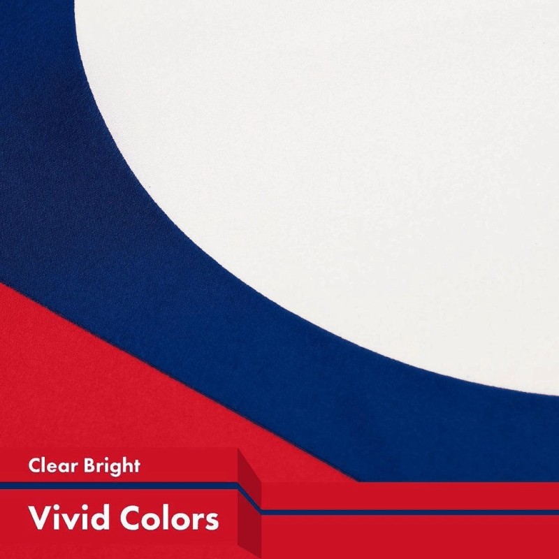 G128 3 Pack: Laos Laotian Flag 3x5 Ft LiteWeave Pro