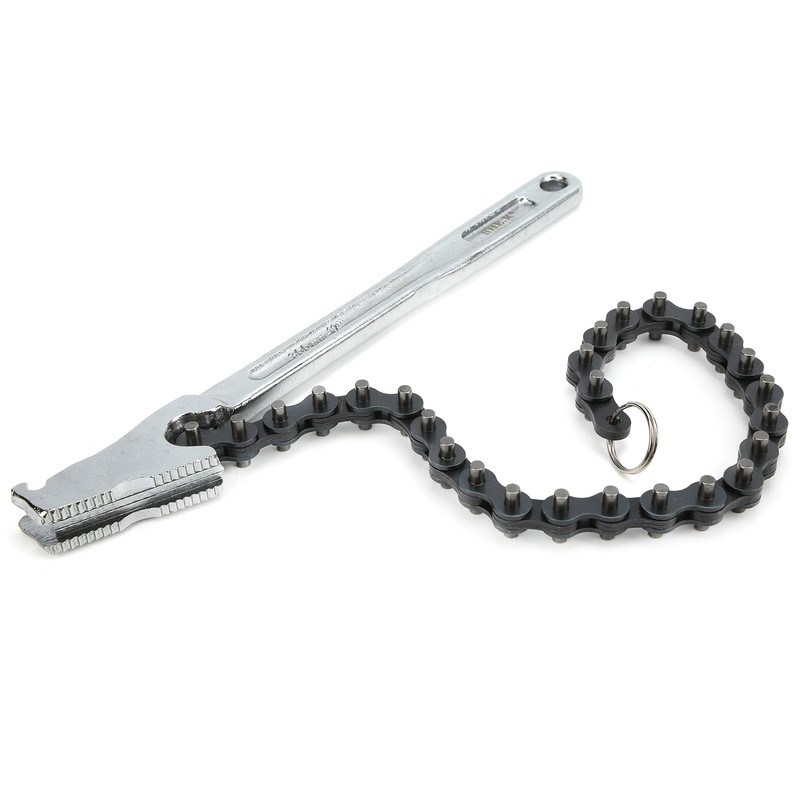 Chain Wrench High Hardness Surface Polished ChromePlated Chrome Vanadium Steel