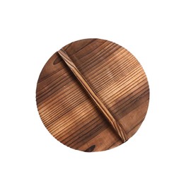 RORPOIR Anti- Overflow Wok Cover Replacement Lids for Cast Iron Wok Cover Lid for Pan Pans Accessories Wok Wood Lid Replacement Pot Lid Wok Lid Japanese Wok Iron Pot Lid With Handle Wooden