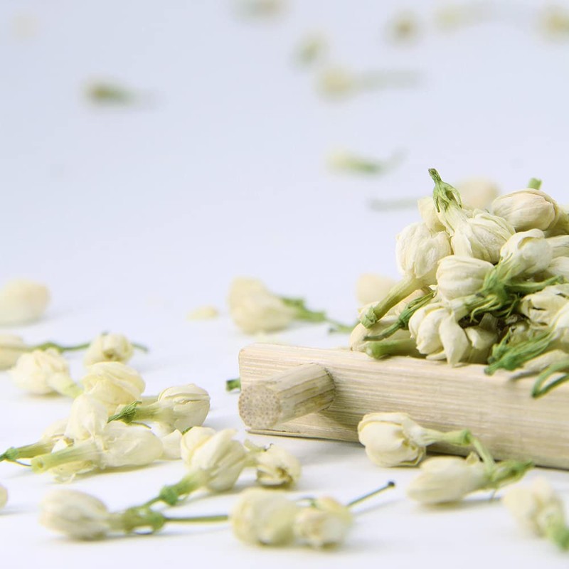 LWXLJMJZC-Jasmine Flower Tea -Dried Jasmine Flavor Tea -Herbal Blooming Tea