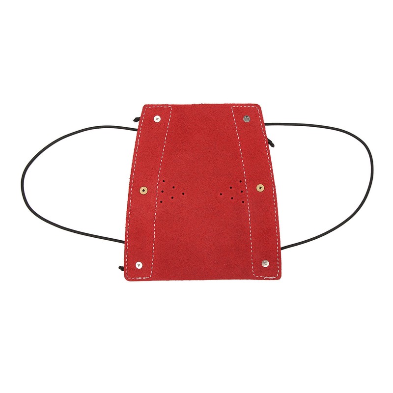 Archery Arm Guard Adjustable Strap Second Cowhide Arm Protector Pad