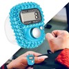Digital Tally Counter,Manual Counter Clicker - Resettable Lap Record Ring