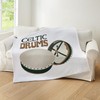 CafePress Celtic Drums Throw Blanket Super Soft Fleece Plush Throw