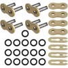 Carbbia 520HV 520 Chain Master Link Connecting Links with O-Ring