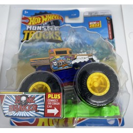Hot Wheels - Monster Trucks - Bone Shaker - Comic Book Crushers - 05/05