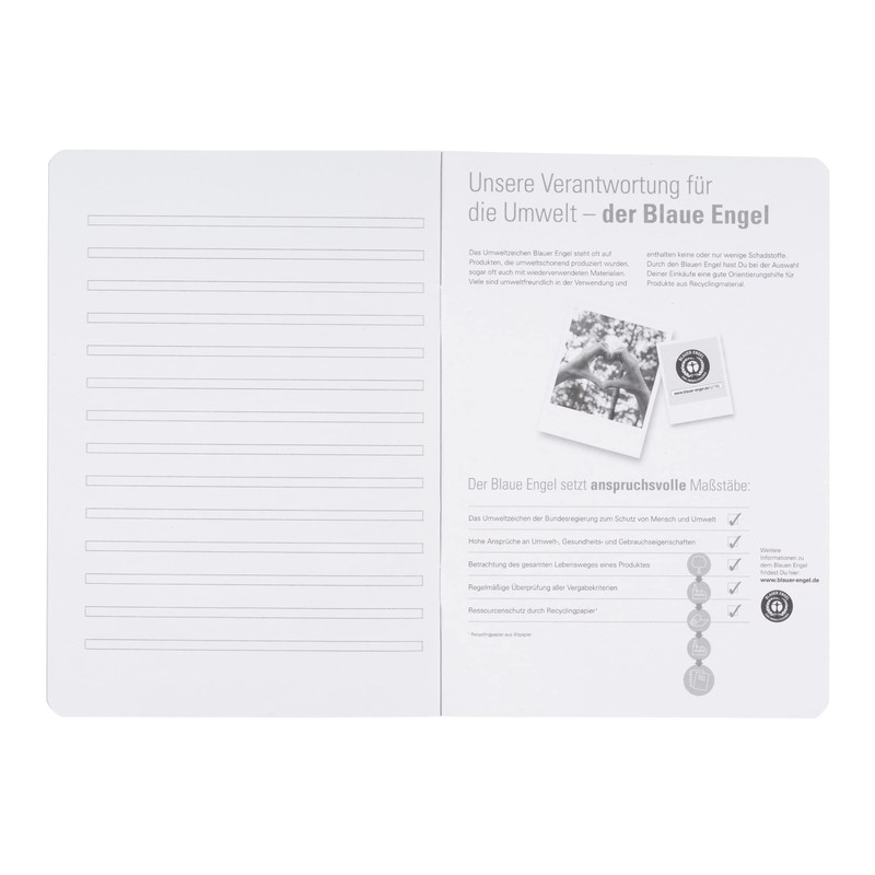 Oxford A5 Recycled Exercise Book 16 Sheets Line Style 3
