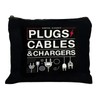 Travel Charger Cable Organizer Bag with Zipper for Men Women