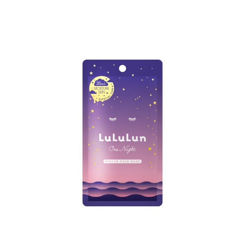 Lululun One Night Facial Mask Moisture Skin (Pink - 1