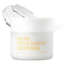 Pinkwonder Mascarilla Crema Jojoba Mochi Vation 17oz 90g Aceite Extracto Arroz Coreano Facial Lavable Piel Hidratante Luminosa Cuidado