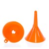 Majic 4-Pieces 4-Sizes Plastic Funnel Set for Car Oil, Gas