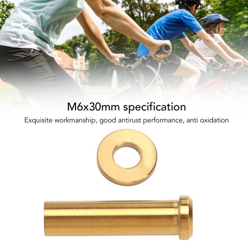 Road Bike C Clamp Fixed Nuts 30mm Titanium Alloy Antirust