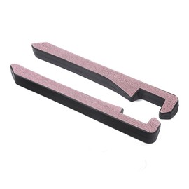 cwboine 2 Pack Sparkly Diamond Car Seat Gap Filler Universal Gap Filler for Car SUV and Truck Fit Between Seats and Console Stop Things from Dropping (Pink)
