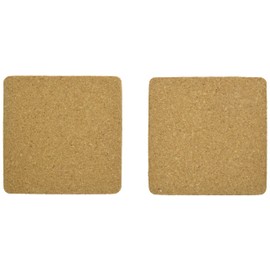 Torune Cork Coasters Square Shape Set of 2