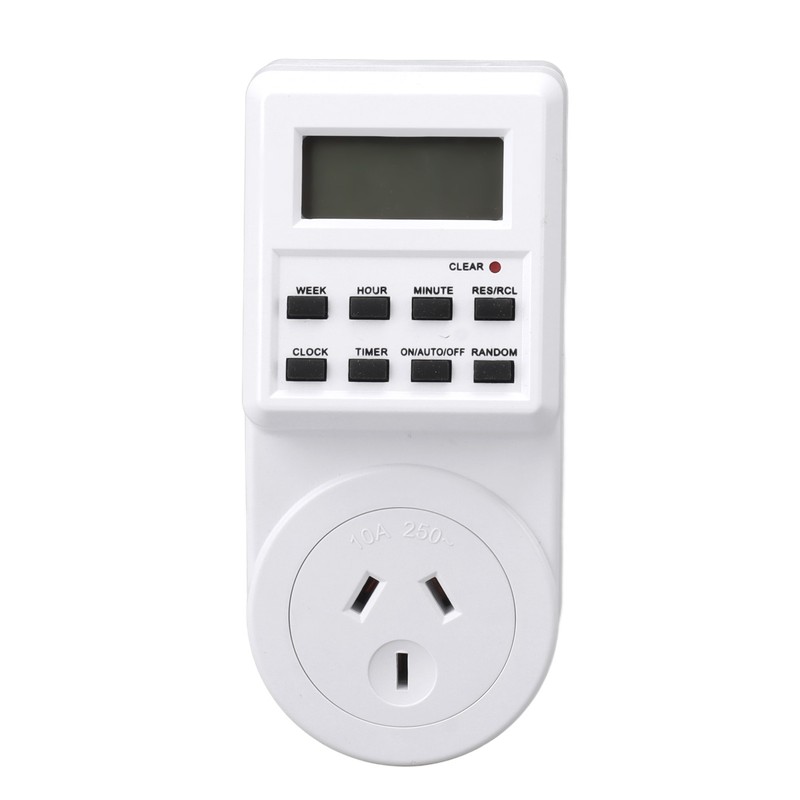 Indoor Mini Outlet Timer Digital Countdown Timer Outlet Indoor Timed