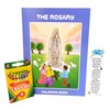 Westmon Works The Rosary Coloring Book with Crayons and Hail
