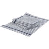 Terry Check 100% Cotton Pack of 5 Tea Towels Absorbent