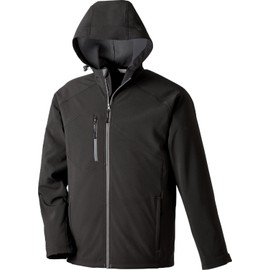 North End Prospect 2-Layer Hooded Soft Shell Jacket. 88166 - XX-Large - Black