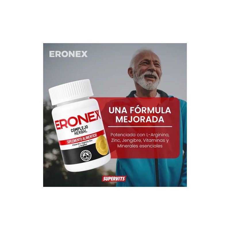 2pack Supervits Eronex Complejo Herbal Salud 30caps Sfn