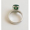 Green Onyx Sterling Silver Ring US Size 9 Diameter 19