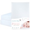 Crib Fitted Sheets 51x85 cm White Chicco nexttome Crib Sheets
