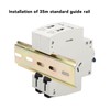 DC500V 2P Miniature DC Circuit Breaker Short Circuit Overload Protection