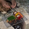 Boundless Voyage Titanium Grate, Solo Camp, Ultra Light, Fire Grill,